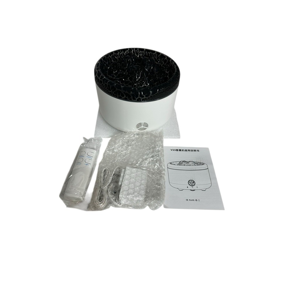 volcano aroma diffuser essential oil‎ 500 ml color changing